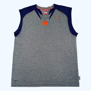 Men’s M Sleeveless Nike Clemson Shirt